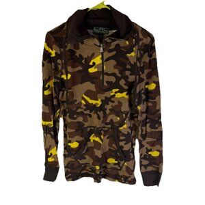 Lauren Ralph Lauren Camouflage Famo Quarter Zip Thermal Shirt